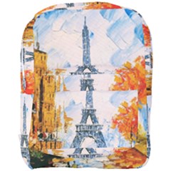 Eiffel Tower Landmark Architecture  Artistic Full Print Backpack by danenraven