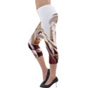 Christmas Figures 6 Lightweight Velour Capri Leggings  View3