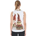 Christmas Figures 7 Mock Neck Shell Top View2