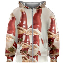 Christmas Figures4 Kids  Zipper Hoodie Without Drawstring by artworkshop