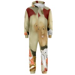 Christmas Puppets 2 Hooded Jumpsuit (men) by artworkshop