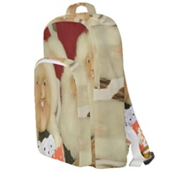 Christmas Puppets 2 Double Compartment Backpack by artworkshop
