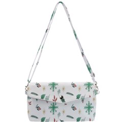 Christmass Theme Removable Strap Clutch Bag by artworkshop