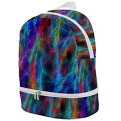 Wizzard Flash Flashes Template Abstract Zip Bottom Backpack by Wegoenart