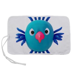 Fantasy 3d Bird Illustration 2 Pen Storage Case (m) by dflcprintsclothing