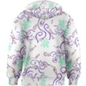 Background Pattern Wallpaper Fish Kids  Zipper Hoodie Without Drawstring View2