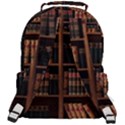 Book Bookshelf Bookcase Library Rounded Multi Pocket Backpack View3