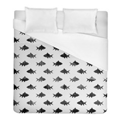 Cute Small Sharks  Duvet Cover (full/ Double Size) by ConteMonfrey