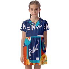 Natural Science Physics Laboratory Formula Kids  Asymmetric Collar Dress by danenraven