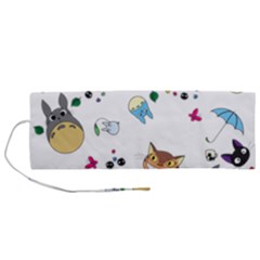 My Neighbor Totoro Cartoon Roll Up Canvas Pencil Holder (m) by danenraven