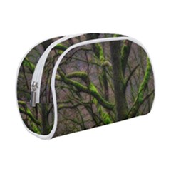 Tree Moss Forest Bark Wood Trunk Make Up Case (small) by Wegoenart