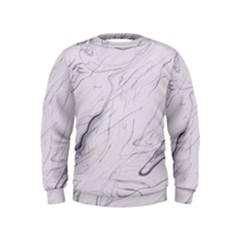 Marble Background Marble Pattern Kids  Sweatshirt by Ravend
