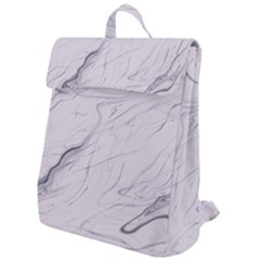 Marble Background Marble Pattern Flap Top Backpack by Ravend