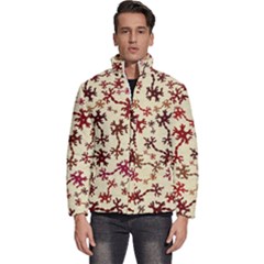Neuron Nerve Cell Neurology Men s Puffer Bubble Jacket Coat by Ravend
