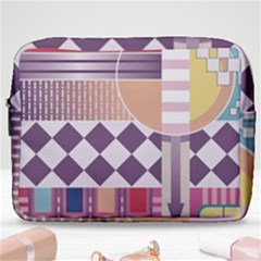 Abstract Shapes Colors Gradient Make Up Pouch (large) by Ravend