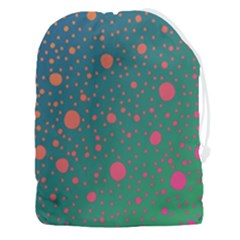 Color Pattern Dot Scrapbooking Drawstring Pouch (3xl) by Wegoenart