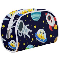 Space Seamless Pattern Make Up Case (large) by Wegoenart