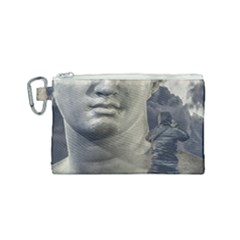 Men Taking Photos Of Greek Goddess Canvas Cosmetic Bag (small) by dflcprintsclothing