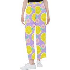 Purple Lemons  Women s Pants  by ConteMonfrey