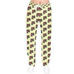 Guarana Fruit Small Women Velvet Drawstring Pants by ConteMonfrey