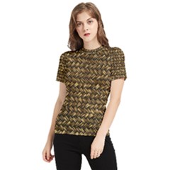 Straw Like Country Side  Women s Short Sleeve Rash Guard by ConteMonfrey