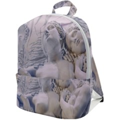 Three Graces Collage Artwork Zip Up Backpack by dflcprintsclothing