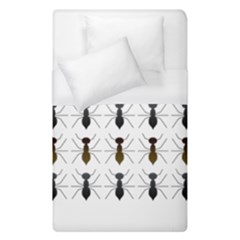 Ants Insect Pattern Cartoon Ant Animal Duvet Cover (single Size) by Ravend