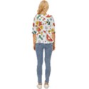 Seamless-hipster-pattern-with-watermelons-mint-geometric-figures Lightweight Drawstring Hooded Top View4