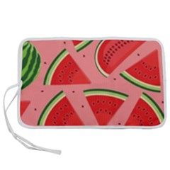 Red Watermelon  Pen Storage Case (m) by ConteMonfrey