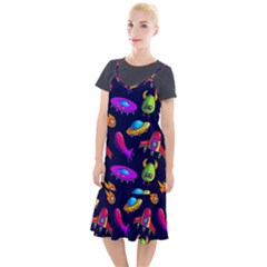 Space Pattern Camis Fishtail Dress by Wegoenart