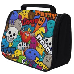 Graffiti Characters Seamless Pattern Full Print Travel Pouch (big) by Wegoenart