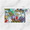 Graffiti Characters Seamless Patterns Canvas Cosmetic Bag (Medium) View2
