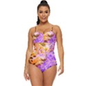 Conceptual Abstract Painting Acrylic Retro Full Coverage Swimsuit View1