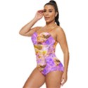 Conceptual Abstract Painting Acrylic Retro Full Coverage Swimsuit View2