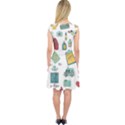 Abstract Abstraction Biology Chemistry Detail Genetics Capsleeve Midi Dress View2