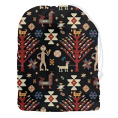 Carpet-symbols Drawstring Pouch (3xl) by Gohar