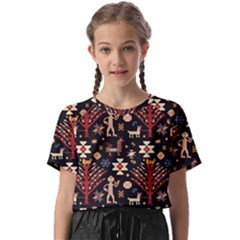Carpet-symbols Kids  Basic Tee by Gohar