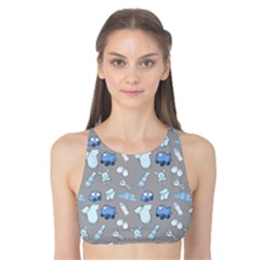 Cute Baby Stuff Tank Bikini Top by SychEva