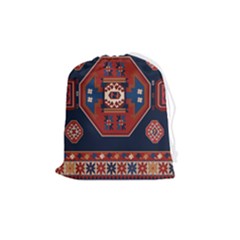 Armenian Carpet Drawstring Pouch (medium) by Gohar