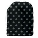 Royalty Crown Graphic Motif Pattern Drawstring Pouch (3XL) View2