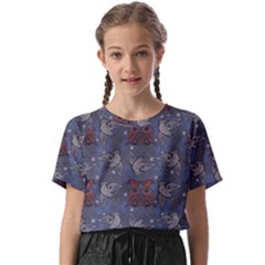 Armenian Ornaments Kids  Basic Tee by Gohar