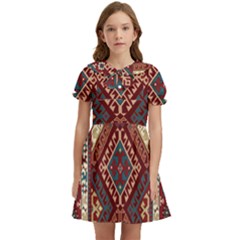 Gorg-new-all Kids  Bow Tie Puff Sleeve Dress by Gohar