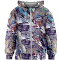 Abstract cross currents Kids  Zipper Hoodie Without Drawstring View1
