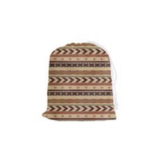 Christmas Textur 04 Drawstring Pouch (small) by artworkshop
