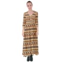 Christmas textur 04 Button Up Maxi Dress View1