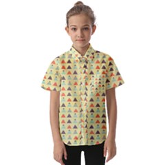 Christmas Textur 05 Kids  Short Sleeve Shirt by artworkshop