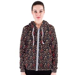 Carpet Symbols Women s Zipper Hoodie by Gohar