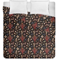 Carpet Symbols Duvet Cover Double Side (king Size) by Gohar