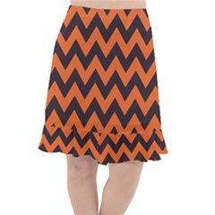 Halloween  Fishtail Chiffon Skirt by Valentinaart