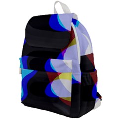 Abstract 2322  Top Flap Backpack by KorokStudios